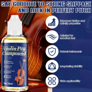 Professional KineShineX brass valve oil with brush for trumpet, cornet, and trombone valves ensuring smooth action and long-lasting lubrication