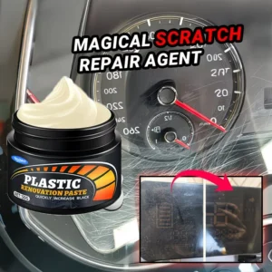 KineShineX car dashboard screen scratch repair paste for restoring clarity to acrylic and plastic displays