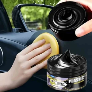 KineShineX Car Interior Restorer Wax for deep nourishment and polishing of leather seats and plastic trim