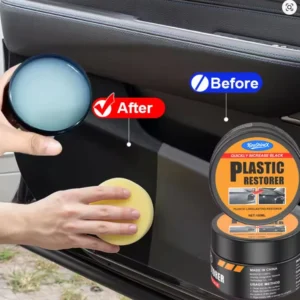 KineShineX car plastic restorer and interior leather dashboard renewing agent for automotive detailing