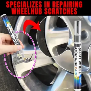 KineShineX car wheel scratch repair pen for fixing alloy rim damage and body paint touch-ups