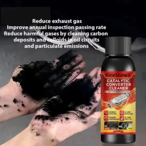 KineShineX Catalytic Converter Cleaner 30ml for removing carbon deposits and improving engine performance