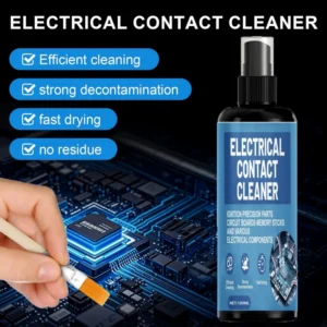 KineShineX electrical contact cleaner spray for circuit boards, memory sticks, and precision components