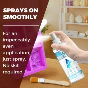 Professional epoxy resin release spray 100ml for silicone molds ensuring smooth and easy demoulding