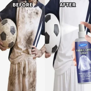 KineShineX multi-purpose fabric care spray and shoe cleaner set for removing stains from down jackets and shirts