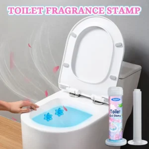 KineShineX Oceanic Scent Toilet Fragrance Gel Stamp for long-lasting odor elimination and a fresh bathroom.