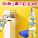 KineShineX plastic yellowing removal spray to restore shine and whiteness to faded appliances and electronics