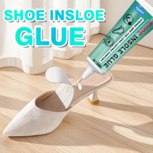 KineShineX shoe insole glue with strong grip for long-lasting comfort, perfect for repairing tackless, malposition, and delaminating insoles