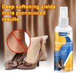 KineShineX shoe stretch spray 100ml for softening and expanding tight leather boots and shoes