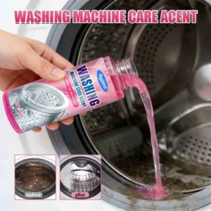 Powerful washing machine cleaner agent for deep cleaning and descaling drum and top load machines